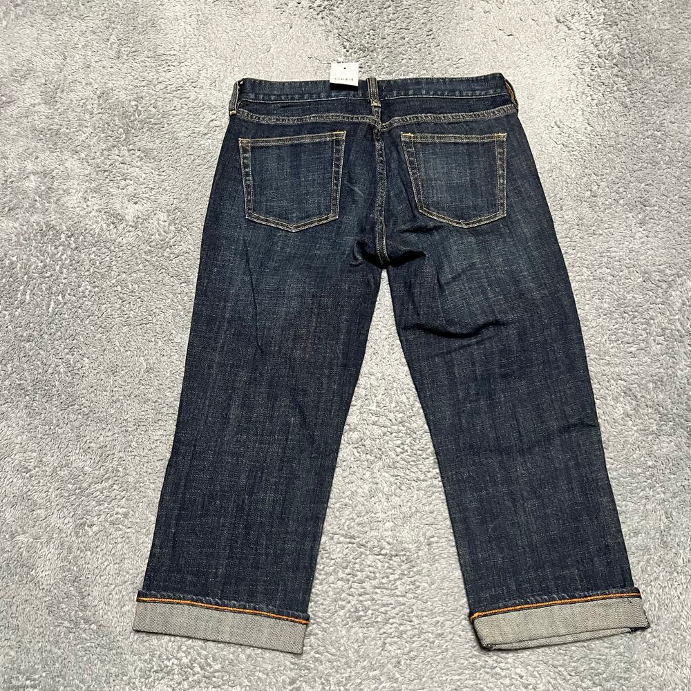 J Crew Jeans Womens 26 (29x19) Matchstick Straight Capri Mid Rise - Picture 3 of 9
